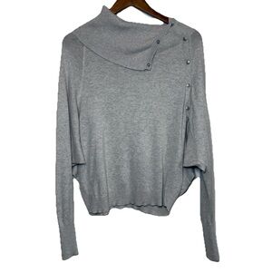 AllSaints women’s pullover gray sweater, size:S